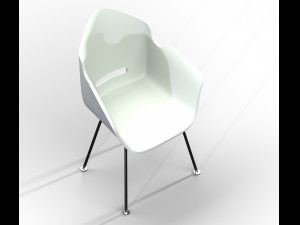 iron chair 3D Модель