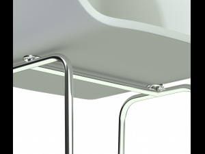 iron chair 3D Модель
