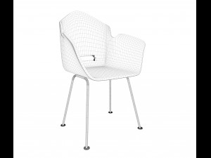 iron chair 3D Модель