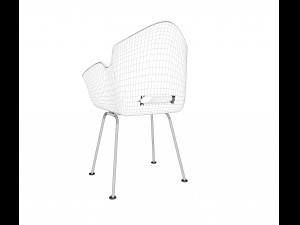 iron chair 3D Модель