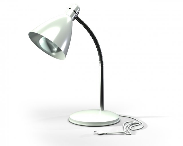 desk lamp Modello 3D .c4d .max .obj .3ds .fbx .stl .blend 