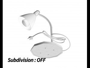 desk lamp Modello 3D