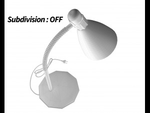 desk lamp Modello 3D