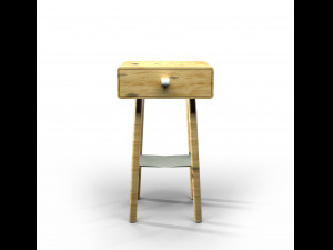 wood commode Modelo 3D