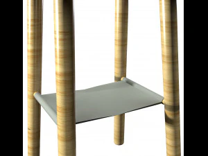 wood commode 3D Model