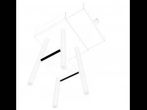 wood commode 3D Model