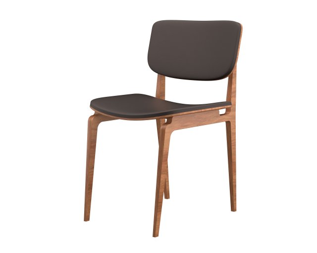 modern leather chair 3D 模型 .c4d .max .obj .3ds .fbx .stl .blend 