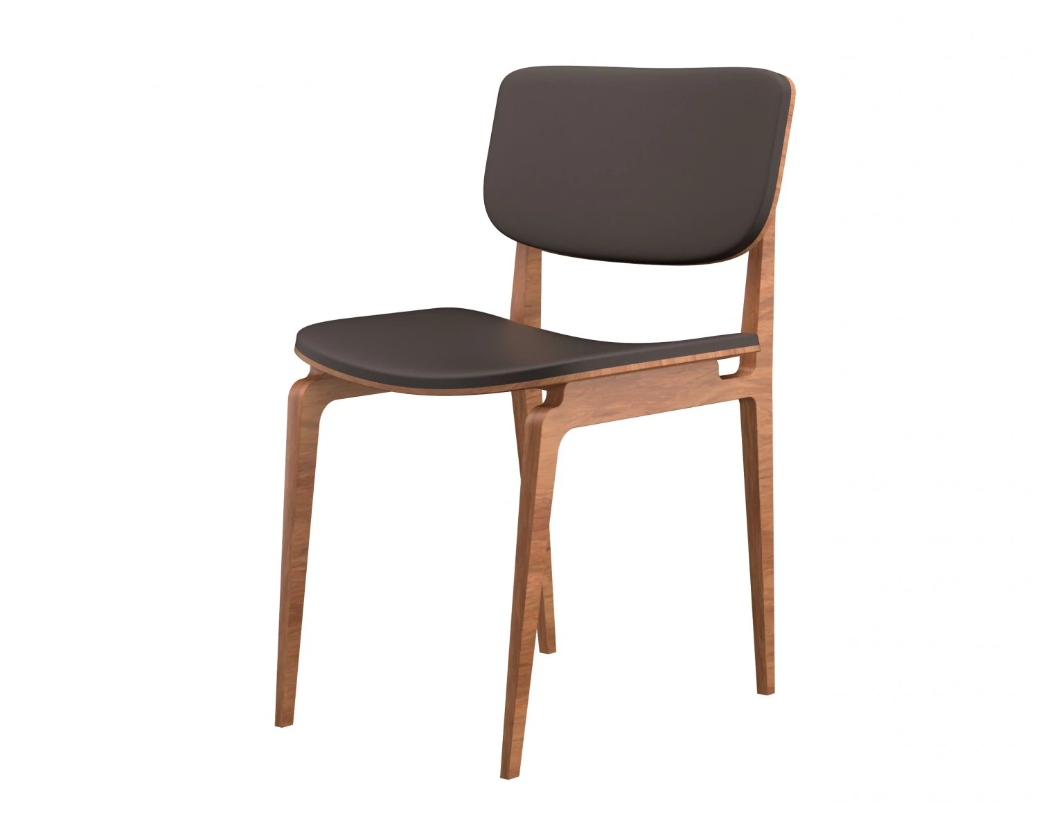 modern leather chair 3D Model .c4d .max .obj .3ds .fbx .stl .blend 
