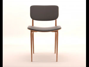 modern leather chair 3D Model