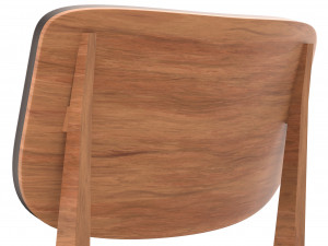 modern leather chair 3D 模型