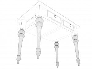 old commode 3D 모델