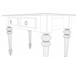 old commode 3D 모델