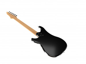 fender electric guitar Modello 3D