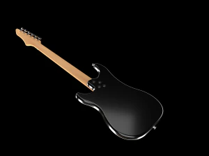 fender electric guitar 3D Model