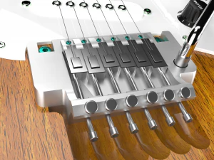 fender electric guitar 3D Model