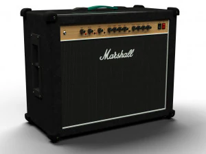 amplificador Marshall Modelo 3D