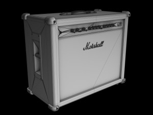 marshall amplifier Modèle 3D