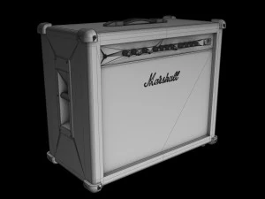 amplificador Marshall Modelo 3D