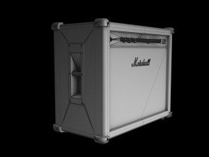 marshall amplifier Modèle 3D