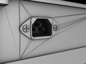 amplificador Marshall Modelo 3D