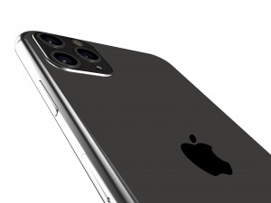 apple iphone 11 pro max space gray 3D-Modell