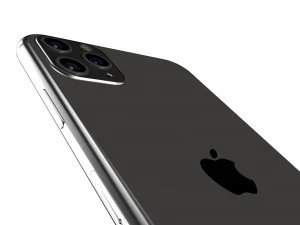 apple iphone 11 pro max space gray 3D Model