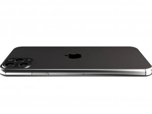 apple iphone 11 pro max space gray 3D Model