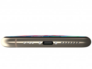 apple iphone 11 pro max gold Model 3D