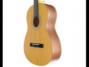 classic guitar Modelo 3D