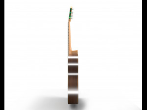 classic guitar Modelo 3D