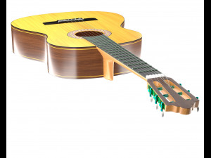 classic guitar 3D Model