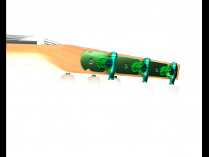 classic guitar Modelo 3D