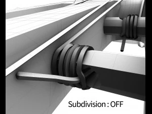클래식 기타 3D 모델