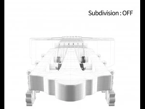 siyah klasik gitar 3D Model