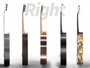 classic guitar collection 3D Модель