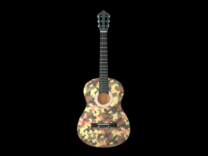 classic guitar collection 3D Модель