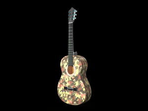 classic guitar collection 3D Модель