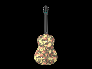 classic guitar collection 3D Модель
