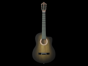 classic guitar collection 3D Модель