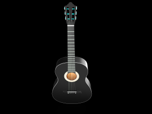 classic guitar collection 3D Модель