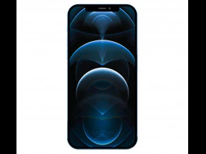 apple iphone 12 pro max plastic blue 3D Model