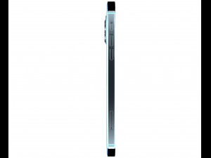 apple iphone 12 pro max plastic blue 3D 모델
