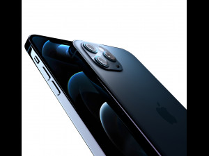 apple iphone 12 pro max pacific blue 3Dモデル