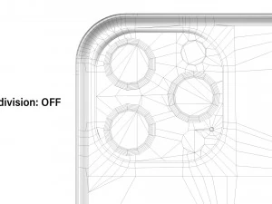 apple iphone 12 pro max graphite 3D Model