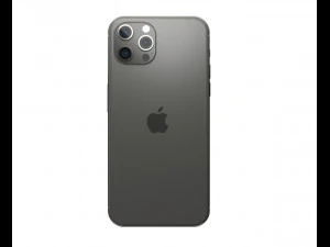 apple iphone 12 pro max graphite 3D Model