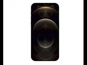 apple iphone 12 pro max gold 3D Model