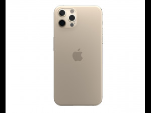 apple iphone 12 pro max gold 3D Model