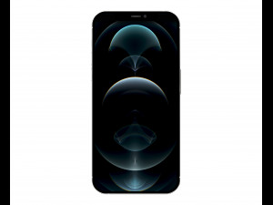 apple iphone 12 pro max silver 3D Модель