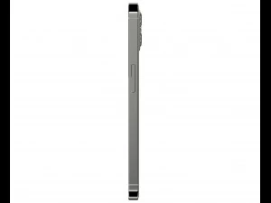 apple iphone 12 pro max silver 3D Model
