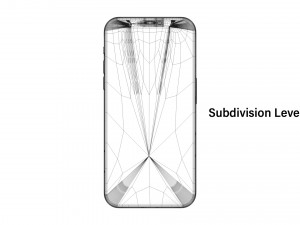 apple iphone 12 pro max silver 3D Модель